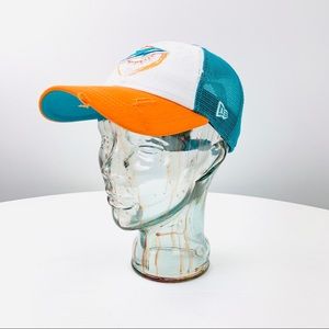miami dolphins trucker hat